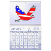 Calendrier L'Amérique 2013 (Jan 2027)