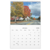 Calendrier L'Amérique, le beau (Jan 2026)