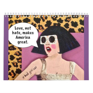 Calendrier L'amour du calendrier, pas la haine, fait