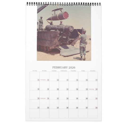 Calendrier Lance Missile 2023 (Feb 2026)