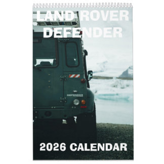 Calendrier LAND ROVER DEFENDER, Calendrier Tout-Te