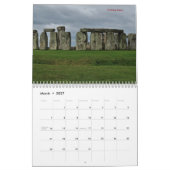 Calendrier L'Angleterre, France, Irlande 2016 (Mar 2027)