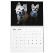 Calendrier L'Année Avec L'Oie Et Barney (Mar 2026)