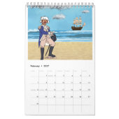 Calendrier L'année chargée de Bambi (Feb 2027)