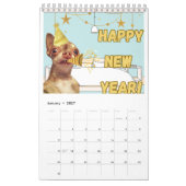 Calendrier L'année chargée de Bambi (Jan 2027)