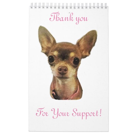 Calendrier L'année chargée de Bambi (Dos)