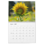 Calendrier L'année du tournesol (Mar 2027)