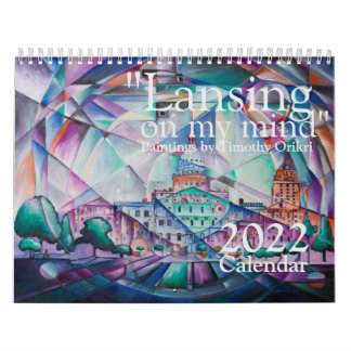 Calendrier Lansing on my Mind 2022 Calendar