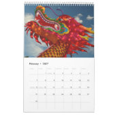 Calendrier Lanternes chinoises (Feb 2027)