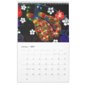 Calendrier Lanternes chinoises (Jan 2027)