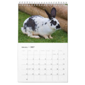 Calendrier lapins et lièvres (Jan 2027)