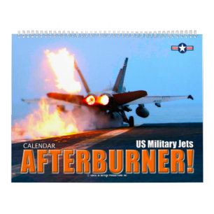 Calendrier L'APRÈS-BRÛLANT ! - Jets militaires américains