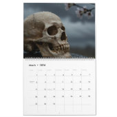 Calendrier Large 2026 Skull Art Calendar (Mar 2026)