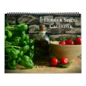 Calendrier Large Size Herbs & Spices Calendar (Protection)