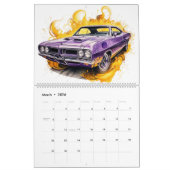 Calendrier Large Size Hot Rods Calendar (Mar 2026)