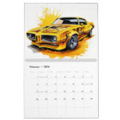 Calendrier Large Size Hot Rods Calendar (Feb 2026)