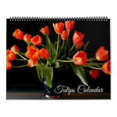 Calendrier Large Size Tulips Calendar (Protection)