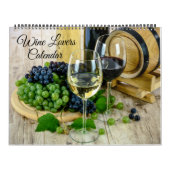 Calendrier Large Size Wine Lovers Calendar (Protection)