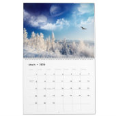 Calendrier Large Size Winter Paradise Calendar (Mar 2026)