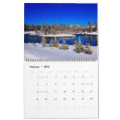 Calendrier Large Yellowstone Park Calendar (Feb 2026)