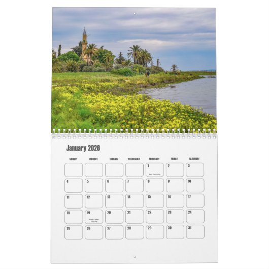 Calendrier Larnaca-Chypre (Jan 2026)