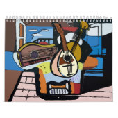 Calendrier L'art Abstrait de la Nouvelle-Orléans (Protection)