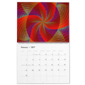 Calendrier L'art Abstrait de l'univers (Feb 2027)