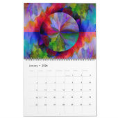 Calendrier L'art Abstrait de l'univers (Jan 2026)