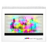 Calendrier L'art de code barres du daCosta de Bret (Protection)