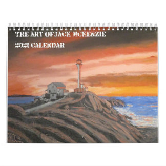Calendrier L'art de Jack Mckenze 2021