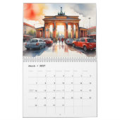 Calendrier L'art de l'aquarelle à Berlin (Mar 2027)