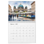 Calendrier L'art de l'aquarelle à Berlin (Feb 2027)