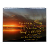 Calendrier L'art des écritures (Protection)