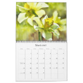 Calendrier L'art des fleurs du printemps (Mar 2027)