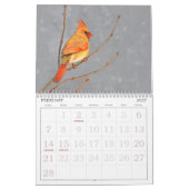 Calendrier L'art des oiseaux sauvages (Feb 2027)