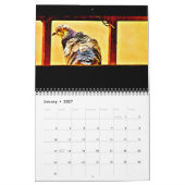 Calendrier L'Art des pigeons (Jan 2027)