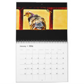 Calendrier L'Art des pigeons (Jan 2026)