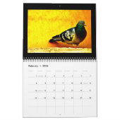 Calendrier L'Art des pigeons (Feb 2026)