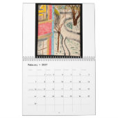 Calendrier L'art d'O.H. Vilag - customisé (Feb 2027)