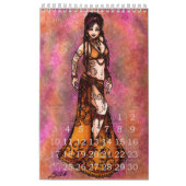 Calendrier L'art du danseur du ventre (Jan 2027)