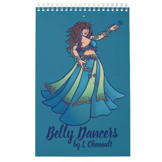 Calendrier L'art du danseur du ventre (Protection)