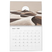 Calendrier L'art du désert de Boho (Mar 2027)