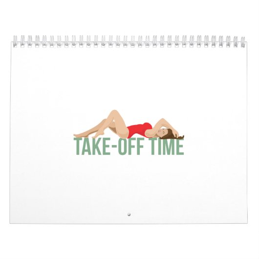 Calendrier L'art du nez de l'aéronef décolle le temps d'un ca (Protection)