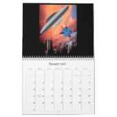 CALENDRIER L'ART D'UFO DE ST JOHN DAVES (Jan 2027)