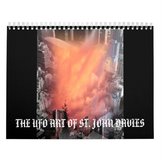 CALENDRIER L'ART D'UFO DE ST JOHN DAVES (Protection)