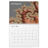 Calendrier L'art fractal de Shelli Fitzpatrick Vol. Un (Mar 2026)
