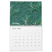 Calendrier L'art fractal de Shelli Fitzpatrick Vol. Un (Jan 2026)