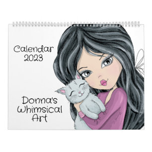 Calendrier L'art lunatique de Donna