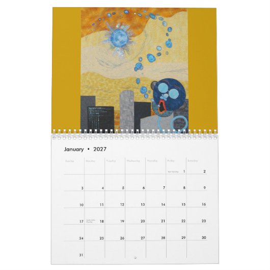 Calendrier L'art pique 2011 (Jan 2027)