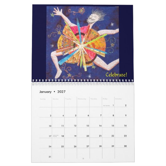 Calendrier L'art pique 2013 (Jan 2027)
